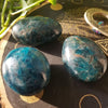 Blue Apatite Palmstone